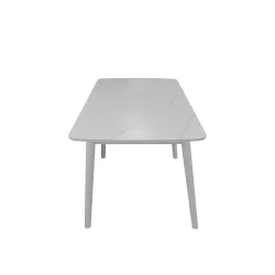 Masa pentru birou Deco Granna White + White Legs flexmag.md