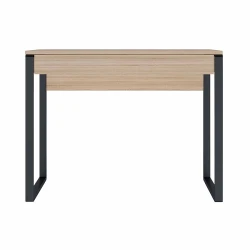 Настольный стол Deco маленький Sonoma-Black flexmag.md