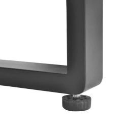 Настольный стол Deco маленький Sonoma-Black flexmag.md