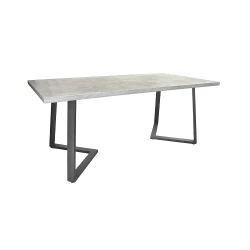 Masa pentru bucatarie Deco Frida Grey+Black flexmag.md