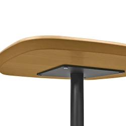 Masa pentru bucatarie Deco Monroe MDF+Black base T-005 flexmag.md