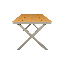 Masa pentru gradina Deco TER-F10 Grey+Wood flexmag.md