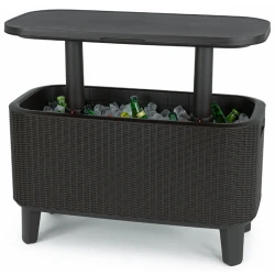 Masa pentru gradina Keter Bevy Bar Large Cool Graphite (246853) flexmag.md