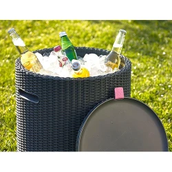 Стол садовый Keter Cool Stool Anthracite (230905) flexmag.md