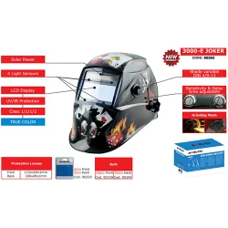 Masca pentru sudat cameleon Awelco HELMET 3000-E JOKER (90352) flexmag.md