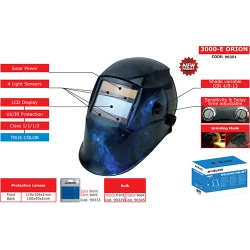 Masca pentru sudat cameleon Awelco HELMET 3000-E ORION (90351) flexmag.md