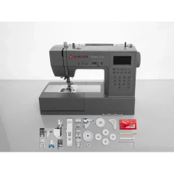 Masina de cusut Singer HD6705C, Gri flexmag.md