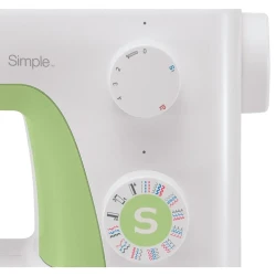 Masina de cusut Singer Simple 3229, Alb - Verde flexmag.md