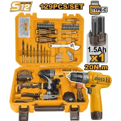 Шуруповерт аккумуляторный Ingco HKTHP11291 flexmag.md