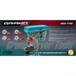 Masina de gaurit cu coloana Grand HCC-1750 flexmag.md