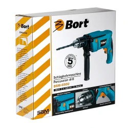 Masina de gaurit cu percutie Bort BSM-650U flexmag.md