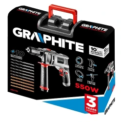 Дрель ударная Graphite 58G735 flexmag.md