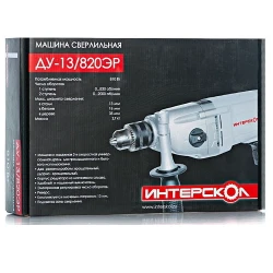 Дрель ударная Interskol ДУ-13-820ЭР flexmag.md