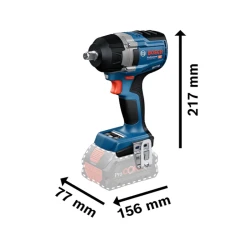 Masina de gaurit cu percutie pe acumulator Bosch GDS 18V-750 C (fara acumulator) flexmag.md