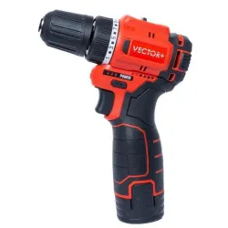 Дрель на аккумуляторе Vector VEB2012 (2 аккумулятора) flexmag.md