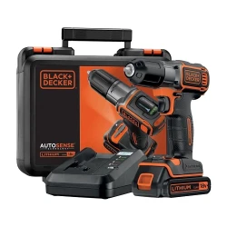 Masina de gaurit si insurubat cu acumulator Black+Decker ASD18KB-QW flexmag.md