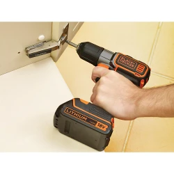 Шуруповерт аккумуляторный Black+Decker ASD18KB-QW flexmag.md