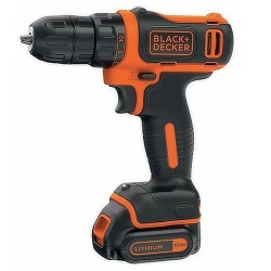 Дрель-шуруповерт аккумуляторный Black+Decker BDCDD12B flexmag.md