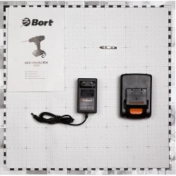 Masina de gaurit si insurubat cu acumulator Bort BAB-14Ux2Li-FDK flexmag.md