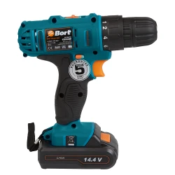 Masina de gaurit si insurubat cu acumulator Bort BAB-14Ux2Li-FDK flexmag.md