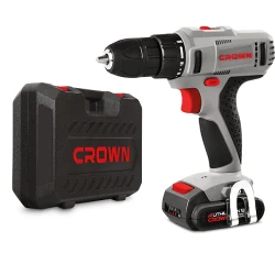 Дрель-шуруповерт аккумуляторный Crown CT21052LH-1,5 BMC flexmag.md