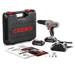 Masina de gaurit si insurubat cu acumulator Crown CT21056L-1.5 BMC flexmag.md