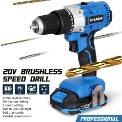 Дрель-шуруповёрт аккумуляторный Galaxia 95603 flexmag.md