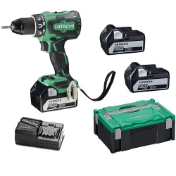 Masina de gaurit si insurubat cu acumulator Hikoki DS18DBSLWFZ flexmag.md