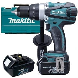 Masina de gaurit si insurubat cu acumulator Makita DDF458RFE flexmag.md