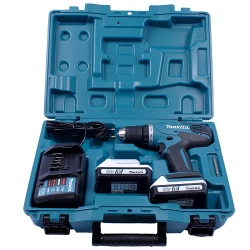 Дрель-шуруповерт аккумуляторный Makita DF457DWE flexmag.md
