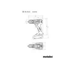 Дрель-шуруповерт аккумулятороный Metabo BS18LBLQ (602327500) flexmag.md