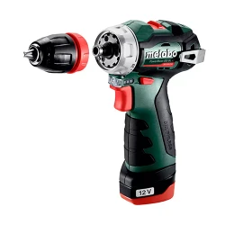 Masina de gaurit si insurubat cu acumulator Metabo Power Maxx BS BL Q (601749500) flexmag.md