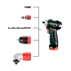 Masina de gaurit si insurubat cu acumulator Metabo Power Maxx BS BL Q (601749500) flexmag.md