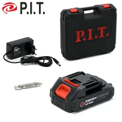 Дрель-шуруповерт аккумуляторный PIT PSR18V flexmag.md