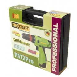Masina de gaurit si insurubat cu acumulator Procraft PA12Pro DFR flexmag.md