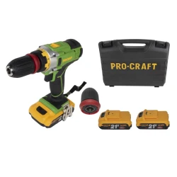 Masina de gaurit si insurubat cu acumulator Procraft PA212 flexmag.md