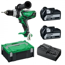 Masina de gaurit si insurubat cu acumulator si impact Hikoki DV18DSDLWPZ flexmag.md