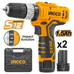 Шуруповерт аккумуляторный с ударом Ingco CIDLI1232 flexmag.md