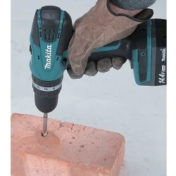 Masina de gaurit si insurubat cu acumulator si impact Makita DHP343SYE flexmag.md