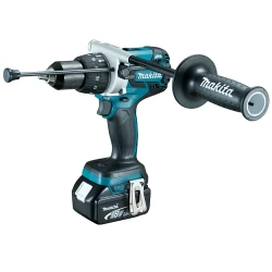 Дрель-шуруповерт с аккумулятором и ударом Makita DHP481RFE flexmag.md
