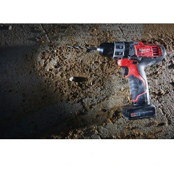 Masina de gaurit si insurubat cu acumulator si impact Milwaukee C12 PD-0 flexmag.md