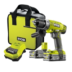 Masina de gaurit si insurubat cu acumulator si impact Ryobi LCDI18022 flexmag.md