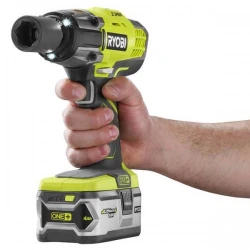 Masina de gaurit si insurubat cu acumulator si impact Ryobi R18IW3-0 flexmag.md