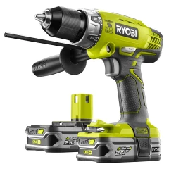 Masina de gaurit si insurubat cu acumulator si impact Ryobi R18PDLL26S flexmag.md