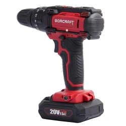 Masina de gaurit si insurubat cu acumulator si impact Worcraft CD-20LIP flexmag.md