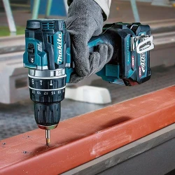 Masina de gaurit si insurubat cu impact pe acumulator Makita HP002GA201 flexmag.md