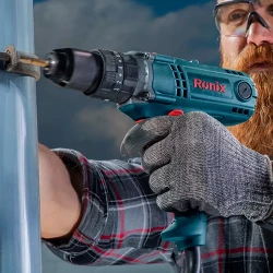 Masina de gaurit si insurubat cu impact Ronix 2520 flexmag.md