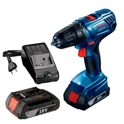 Дрель-шуруповерт с ударом и аккумулятором Bosch GSB180-Li flexmag.md