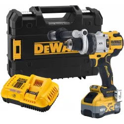 Masina de gaurit si insurubat cu percutie pe acumulator DeWALT DCD1007WW1T-QW (1 acumulator) flexmag.md