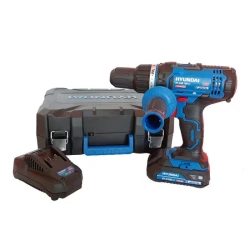 Masina de gaurit si insurubat cu percutie pe acumulator Hyundai HY-ASB 180 LI flexmag.md